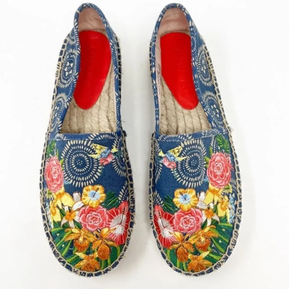 🌸HP🌸Johnny Was Anenome Platform Espadrille!